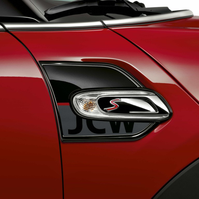 سيارة MINI John Cooper Works - لون أحمر – الرسومات الجانبية
