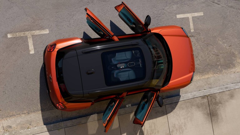 السيارة الكهربائية بالكامل MINI Aceman – التصميم الخارجي - منظر جانبي