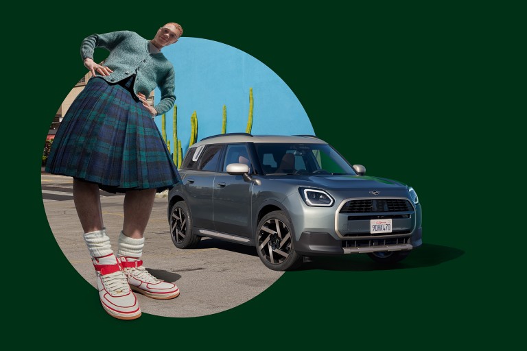 تجربة القيادة بالسيارة mini countryman