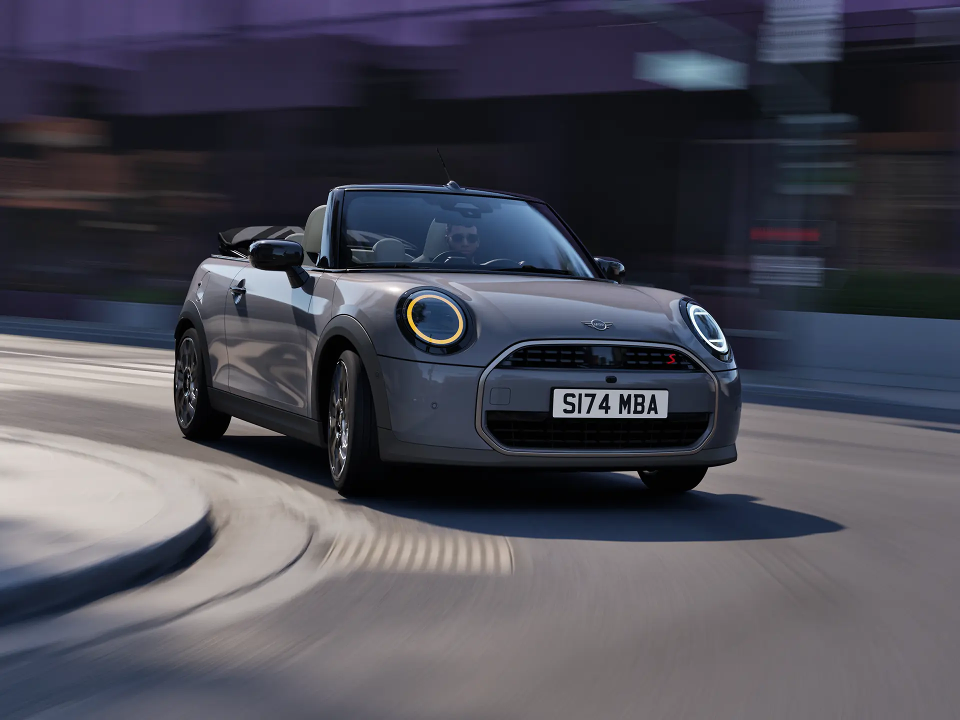 السيارة MINI Cooper Convertible - التصميم الخارجي - تصميم مقدمة السيارة