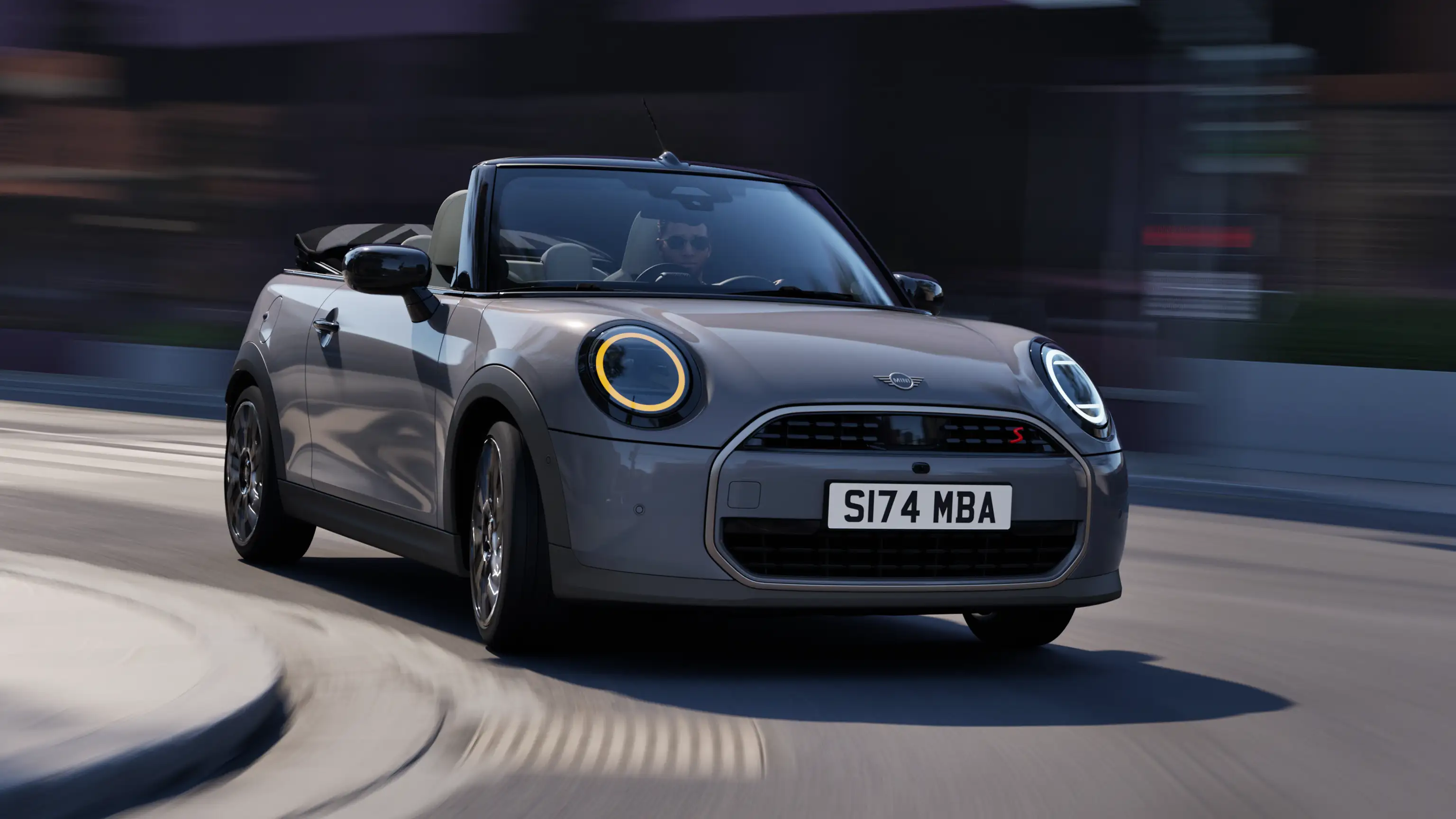السيارة MINI Cooper Convertible - التصميم الخارجي - تصميم مقدمة السيارة