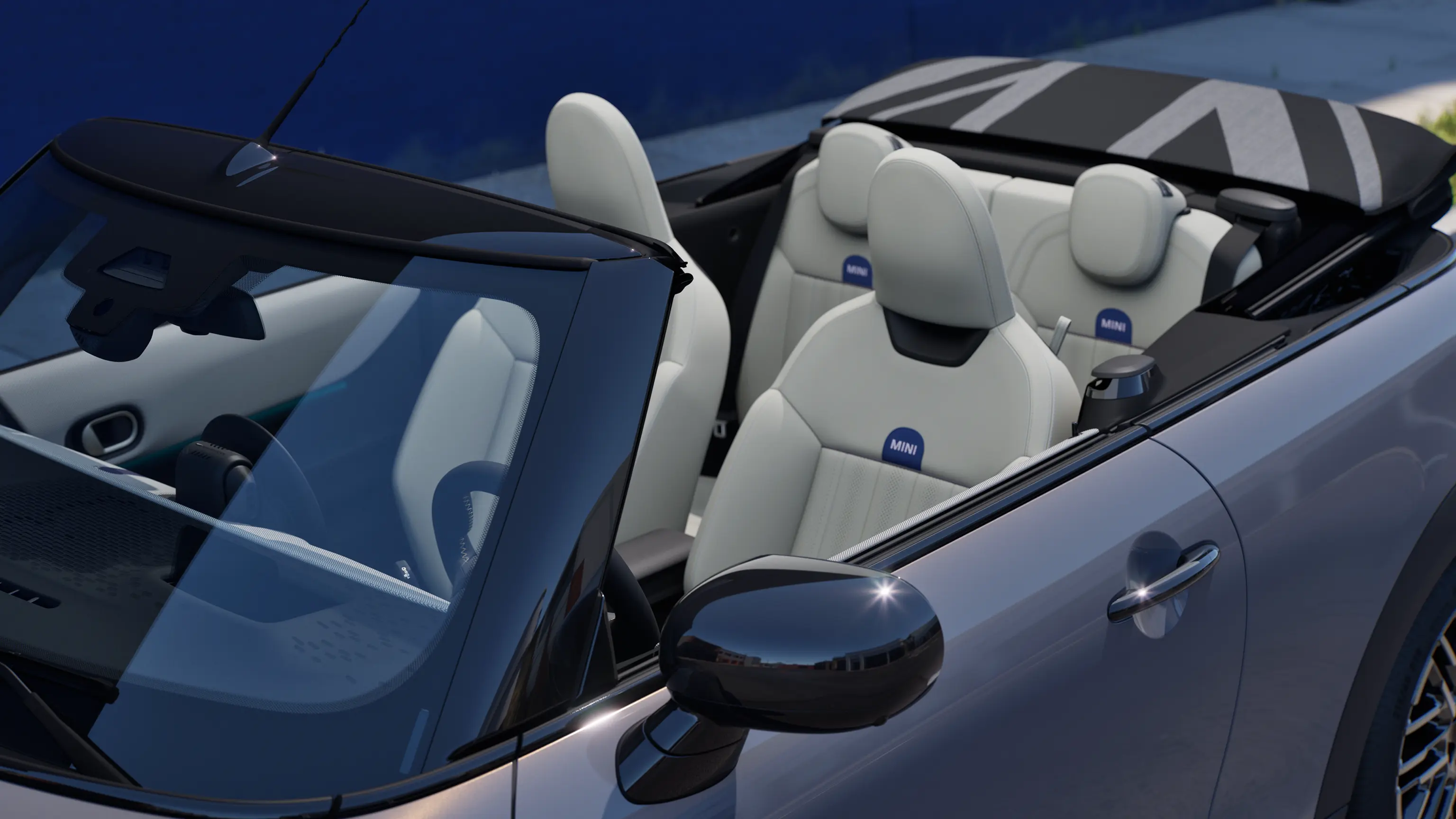 MINI Cooper Convertible – interior – seats – upholstery