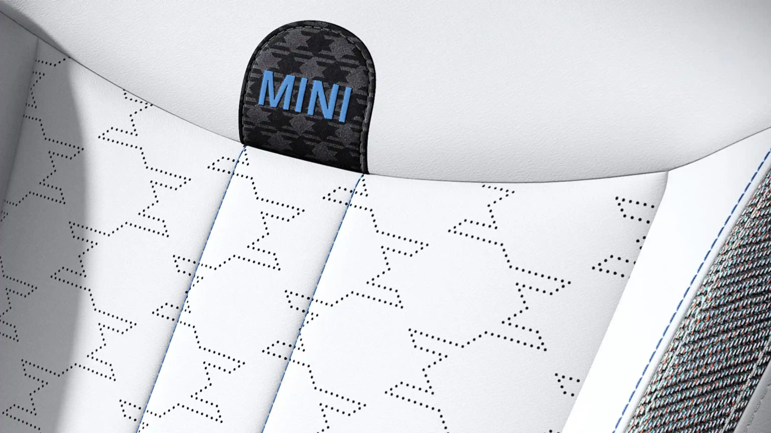 MINI Cooper Convertible – interior – gallery – classic style seat upholstery