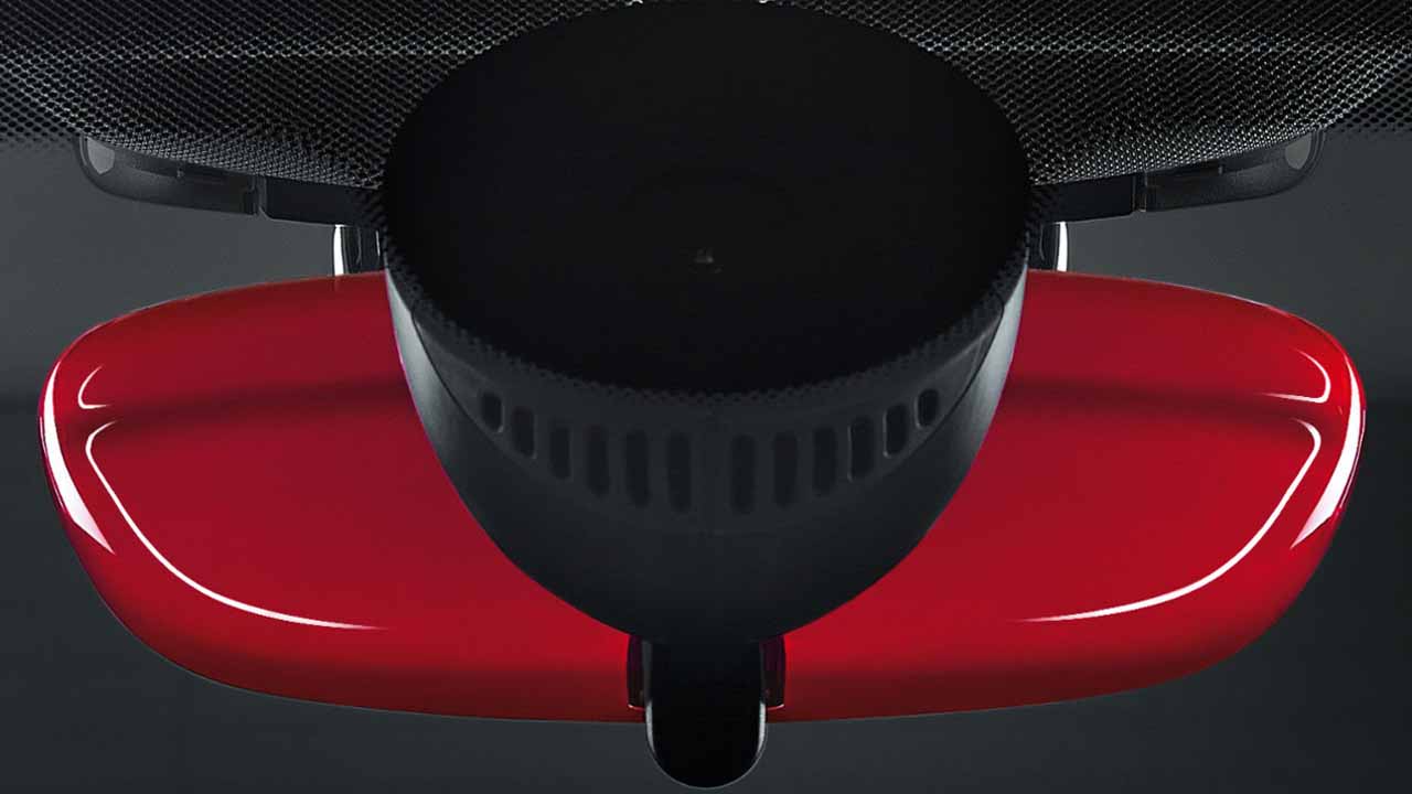 Mini interior store mirror cover