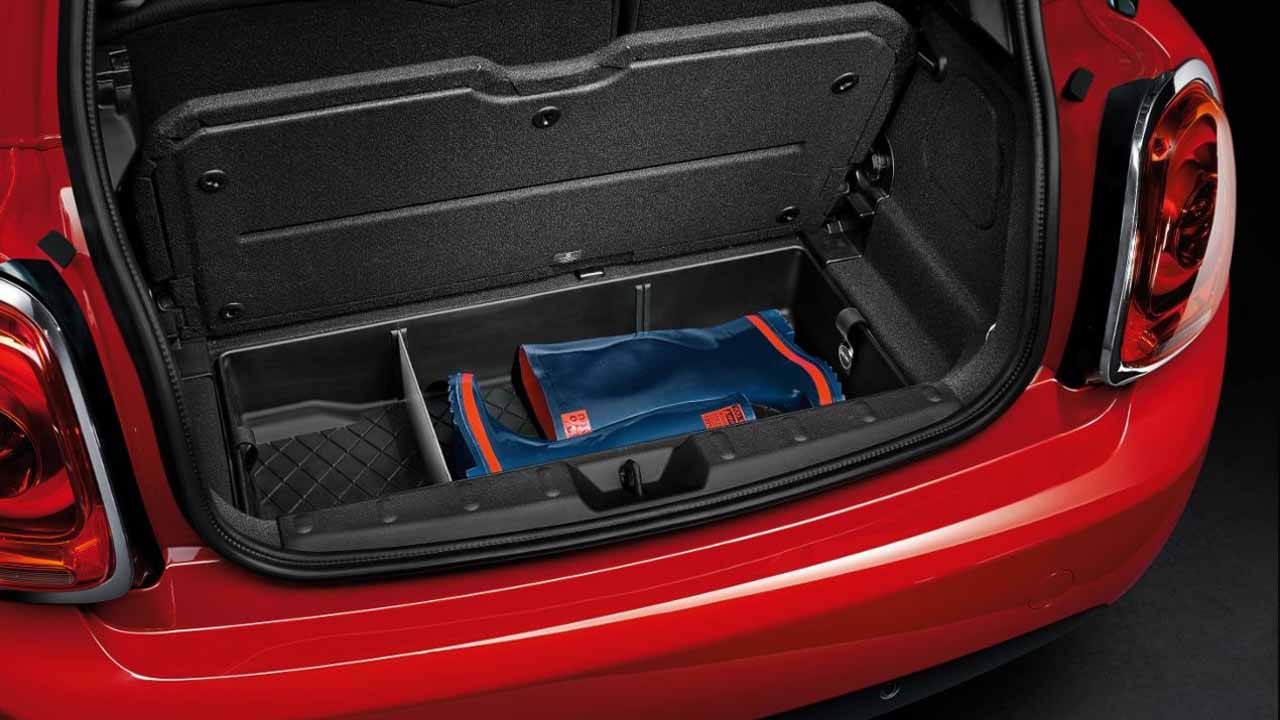 Mini countryman deals storage compartment pack