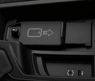 Mini armrest cheap wireless charger