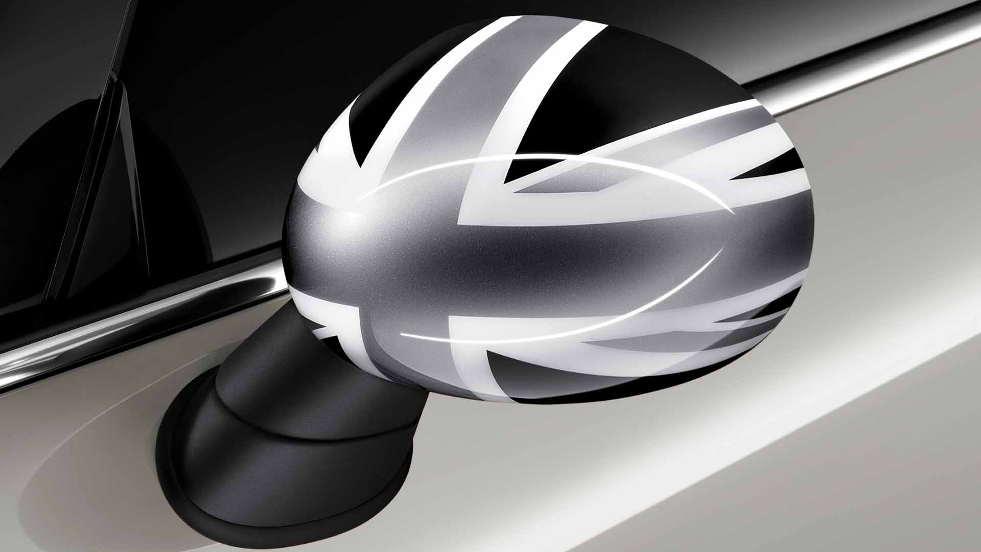 Mini cooper store mirror caps