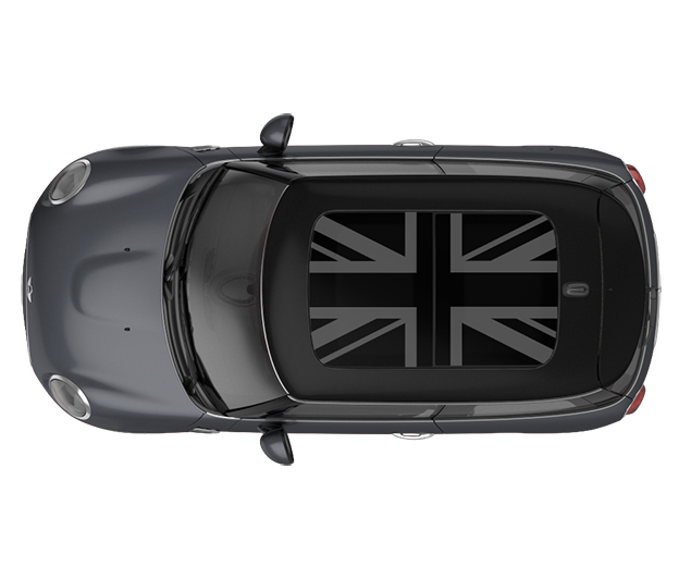 MINI roof graphic, Night Jack for sunroof