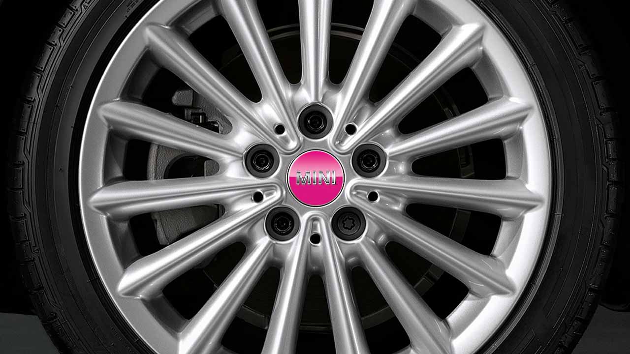 Mini sales wheel trims