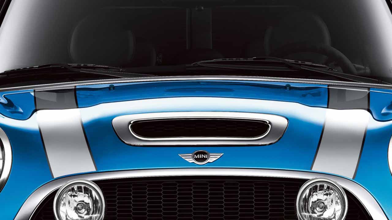 Mini cooper chrome bonnet trim store