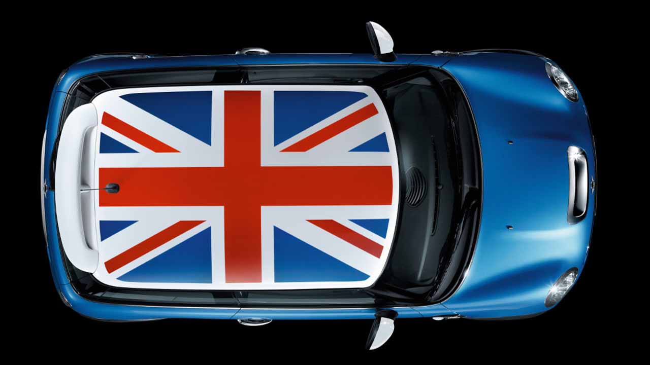 Mini cooper union jack on sale accessories